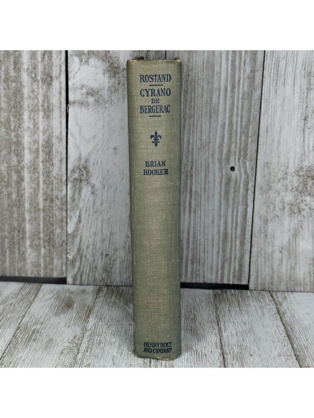 Vintage Cyrano de Bergerac by Edmond Rostand Hardcover Book 1942